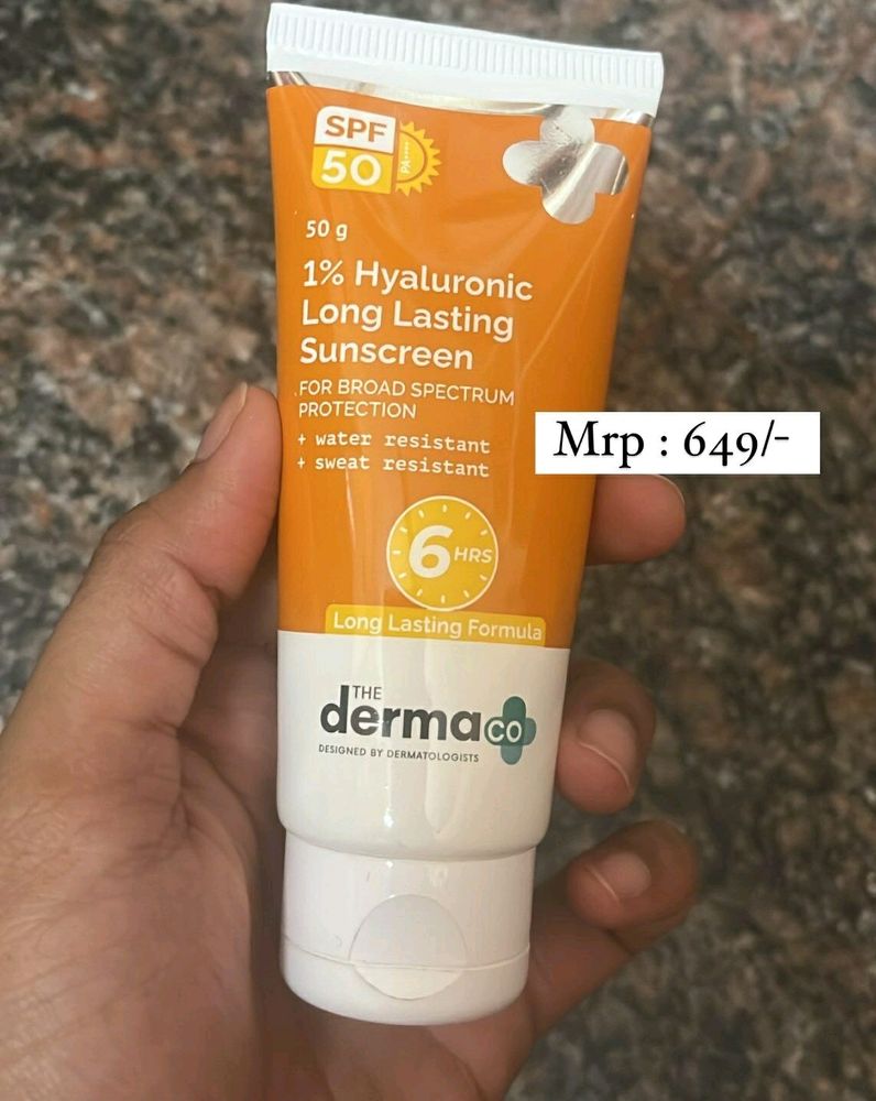 1%Hyaluronic Long Lasting Sunscreen