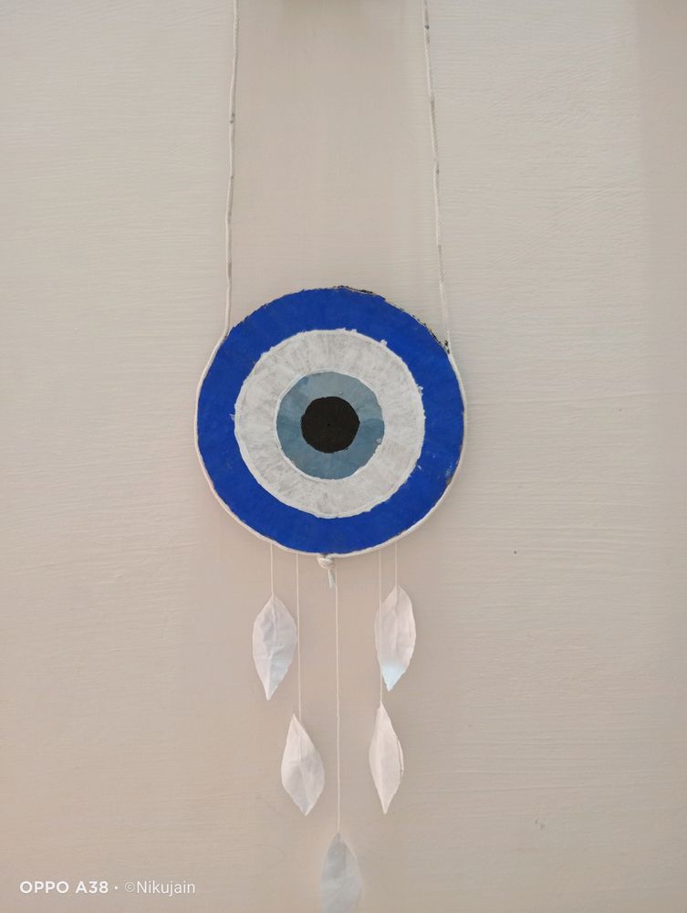 Handcrafted Evil Eye Wall Hanging