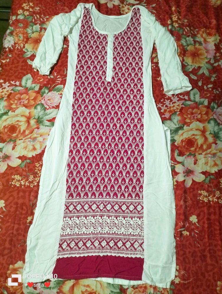 Chikankari Kurti