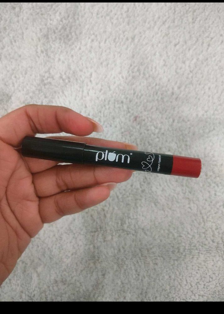 Plum Matte Lip Crayon In Shade 126 Dear Fiery