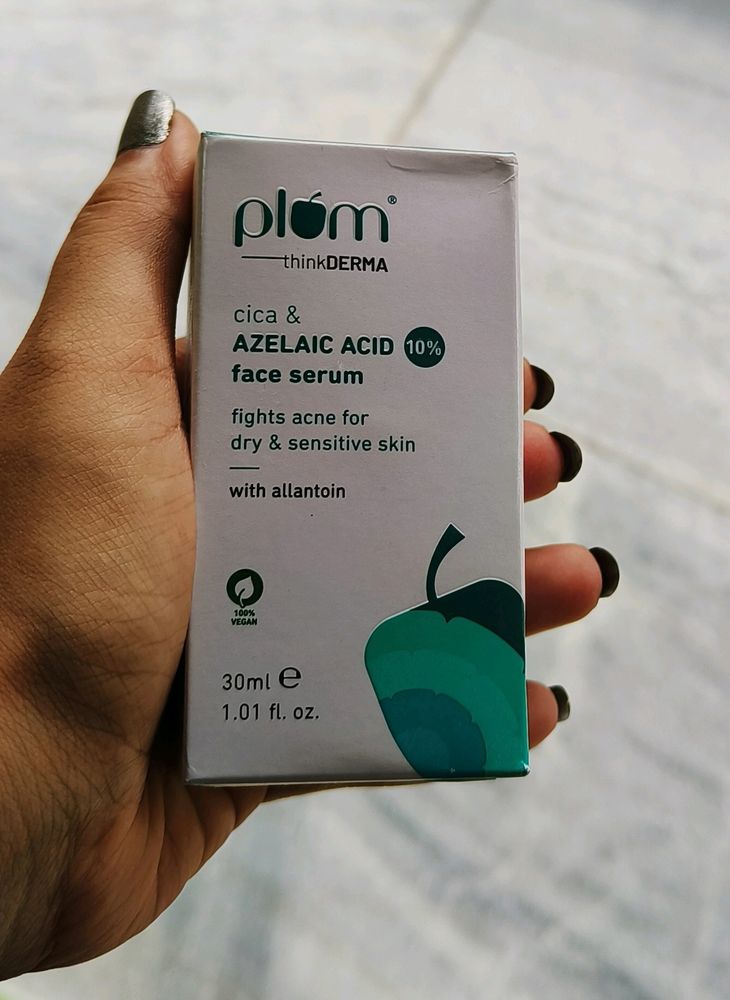 Plum cica & AZELAIC ACID 10% face serum