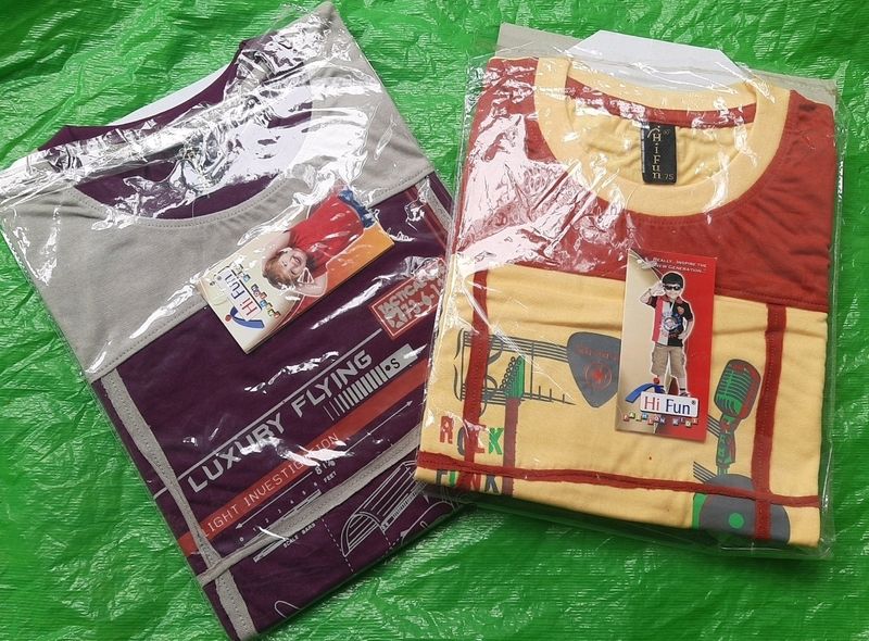 Set Of 2 New Tshirts (75) Cm