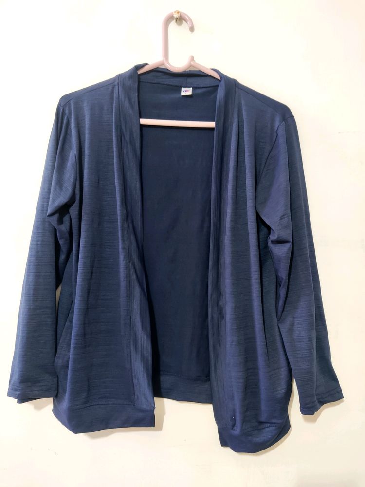 Navy Blue Shrug