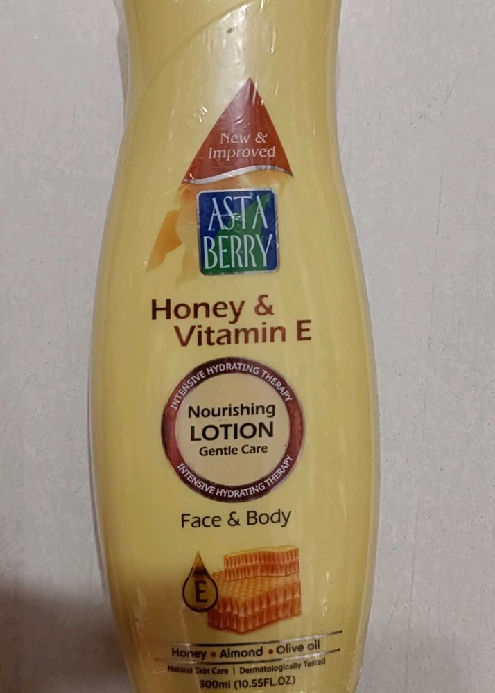 Asta berry Honey And Vitamin E Face Body Lotion