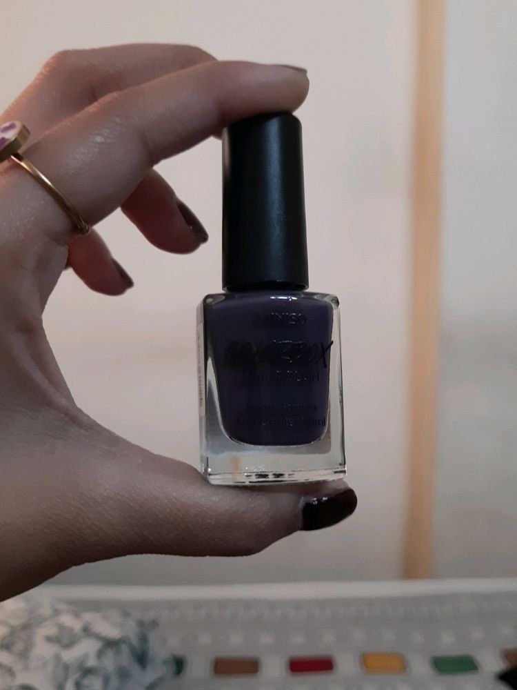 Deep Purple Nail Polish