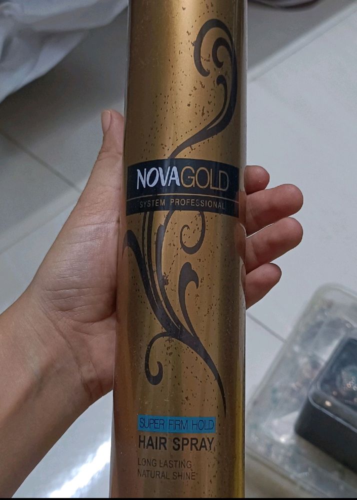 Large Unused NOVA hair Spray