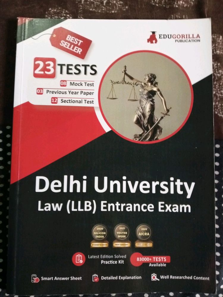 Law LLB Entrance Exam Preparation Book