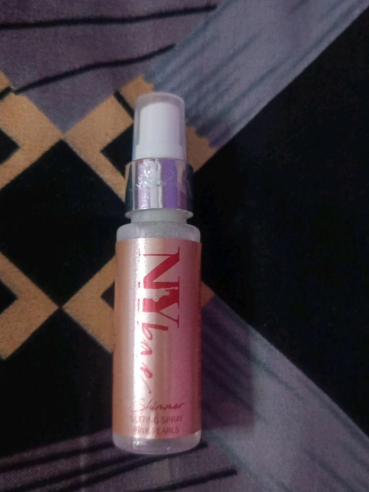 Nybae Shimmer Setting Spray Pink Pearls