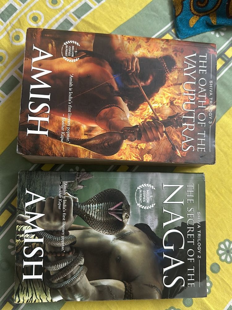 Shiva trilogy - 2 Books Naga & Vayuputras