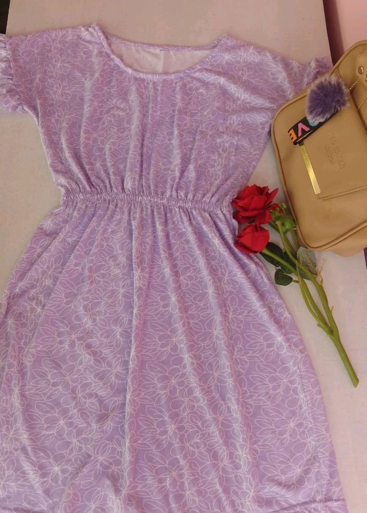 Lavender New Dress