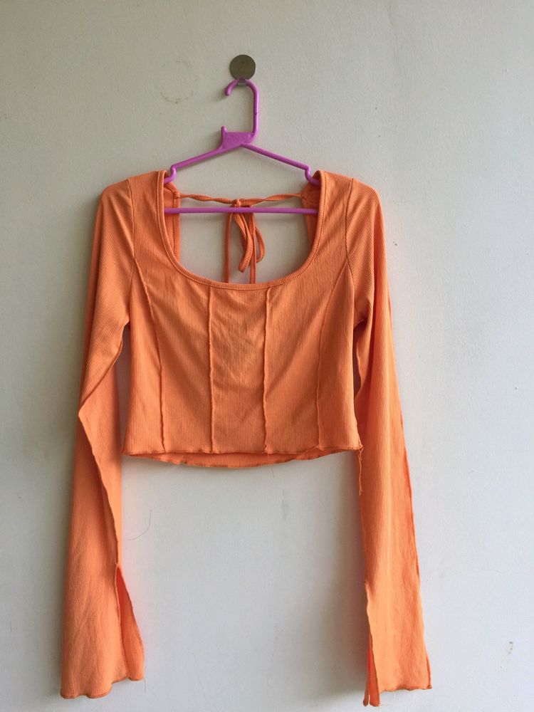 Orange Shein Top