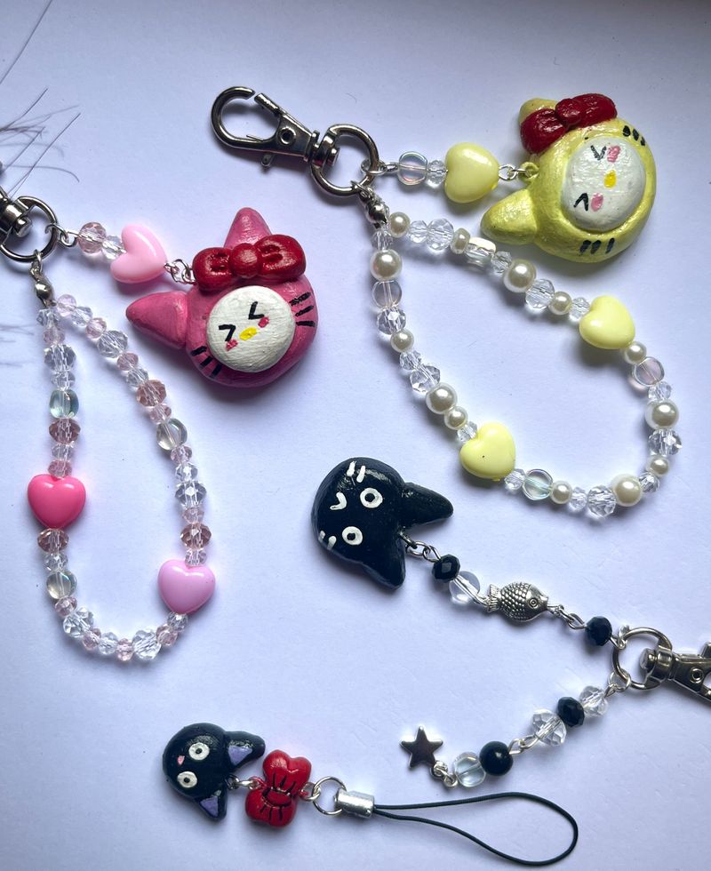 Kitty Keychain