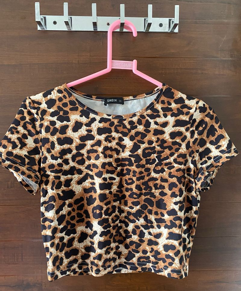 Shein Animal Printed Top Women