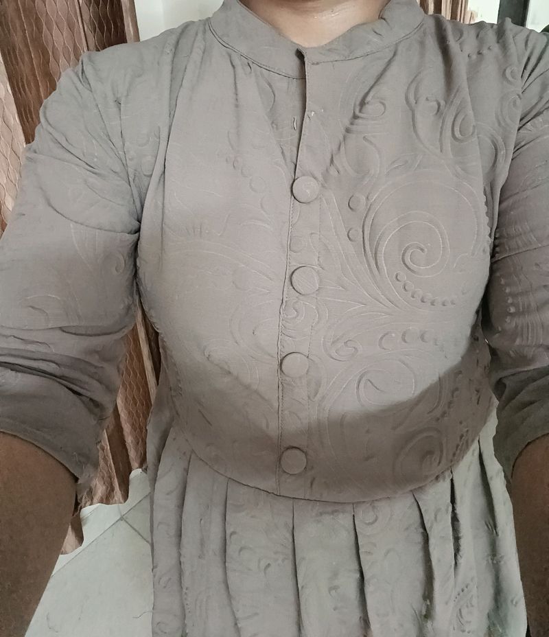 Super Grey Dress Just Once Used No Complaints