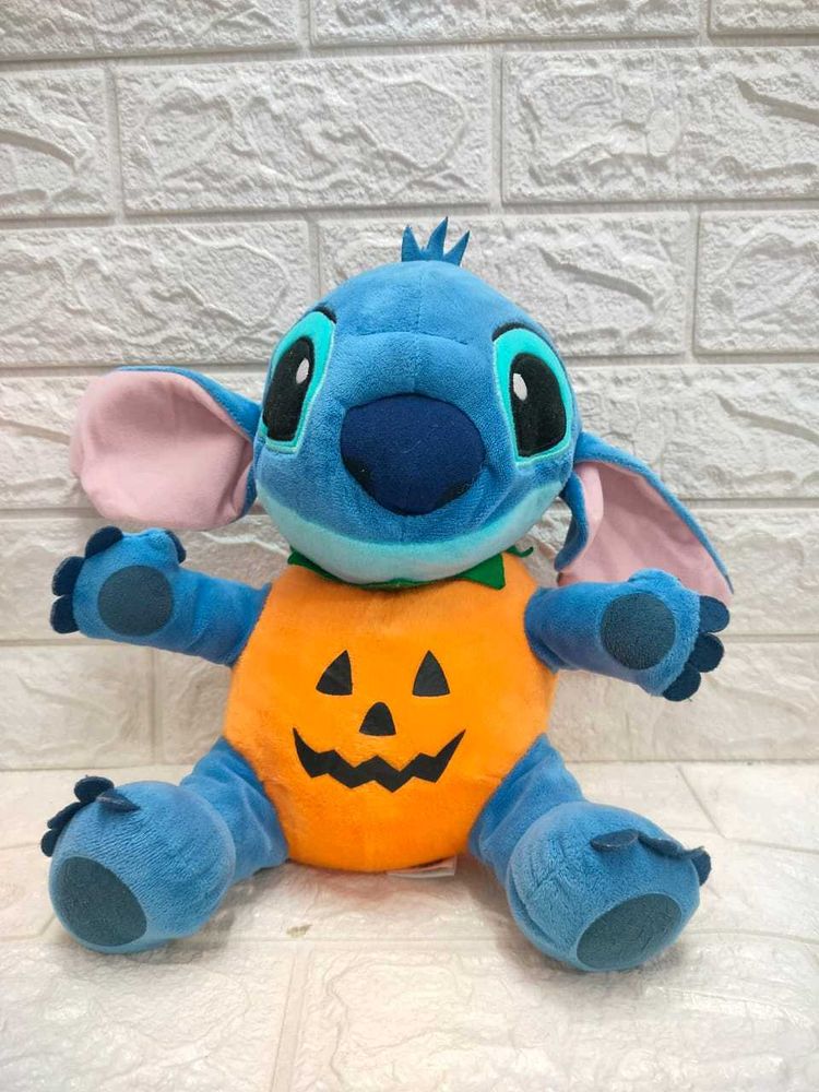 Stitch Pumpkin Dress Plush