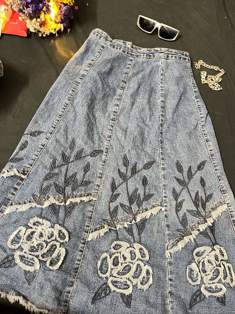 Denim Skirt