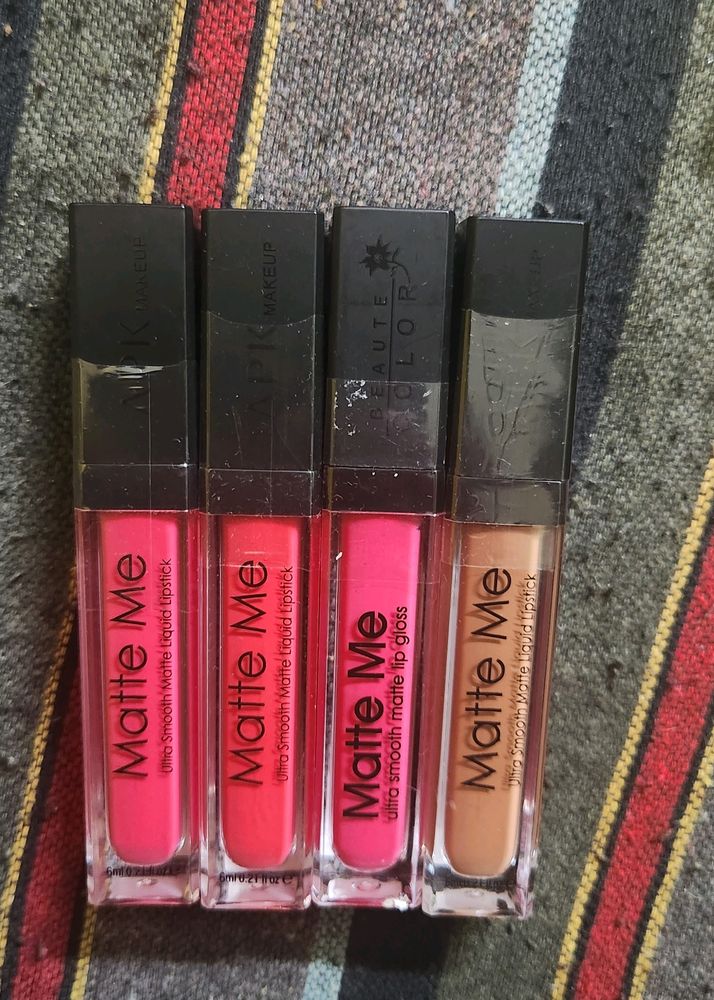 Matte Me Liquid Matt Lipsticks