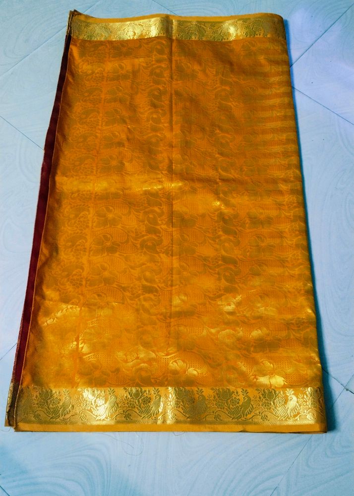 Multi Colour Pure Kanjeevaram Silk Saree