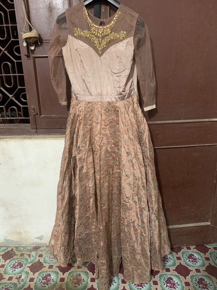 Festive Gown With Dupatta