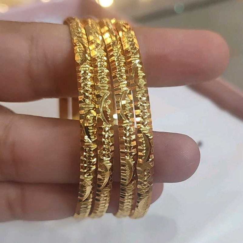 Golden Bangles(4pcs)