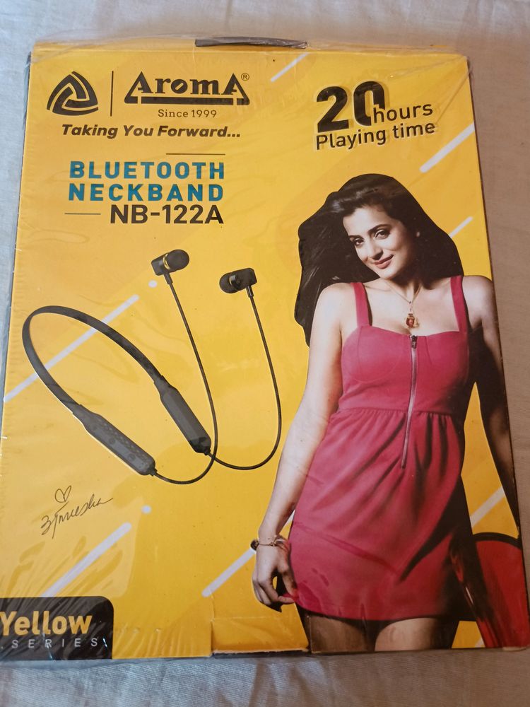 NEW Aroma Yellow Series NB 122a Wireless Bluetooth