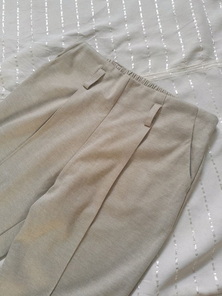 Creamy  Trouser