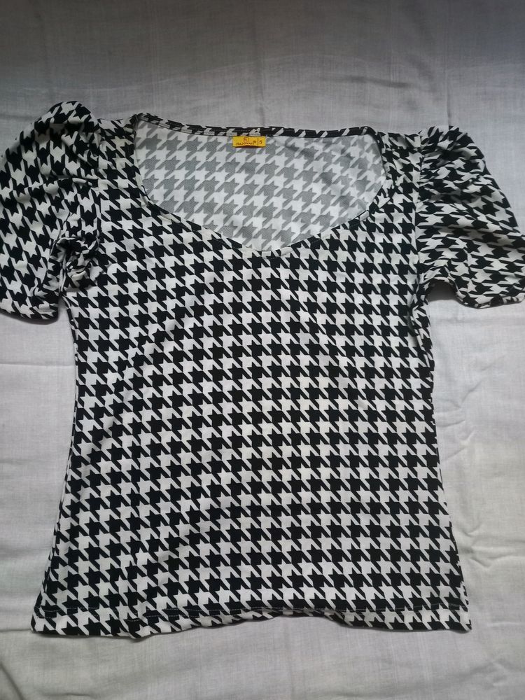 Chic Women Patterned Top