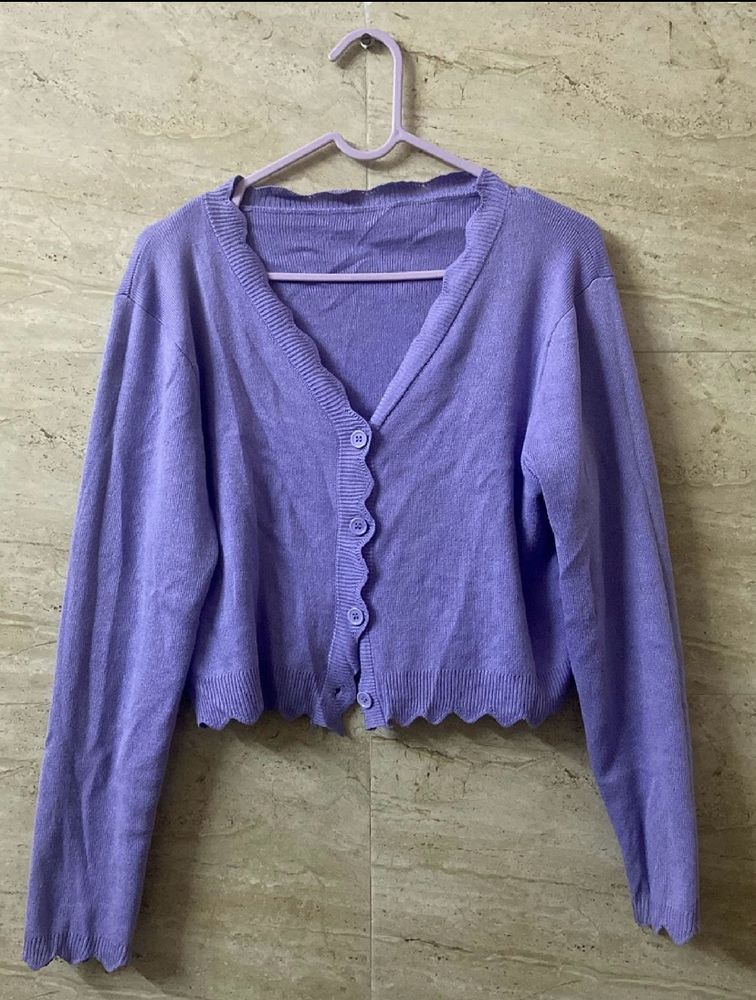 Lavender Cardigan