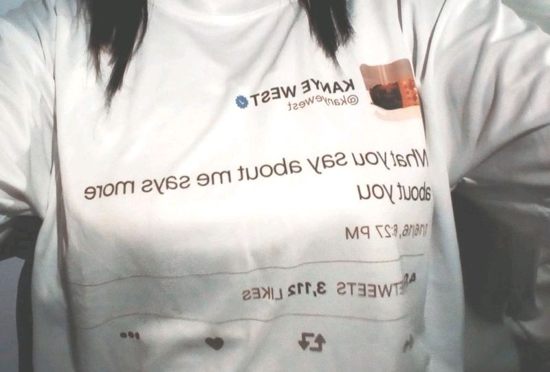 Twitter Post T-shirt (Kanye West)