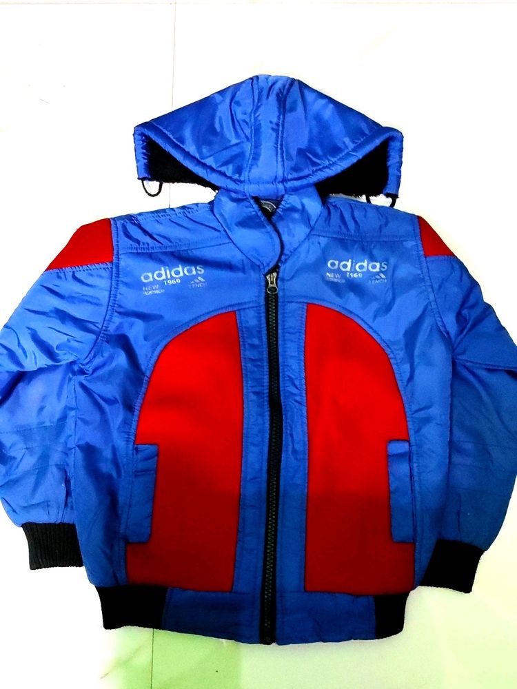 Boys Jacket With Removable Cap