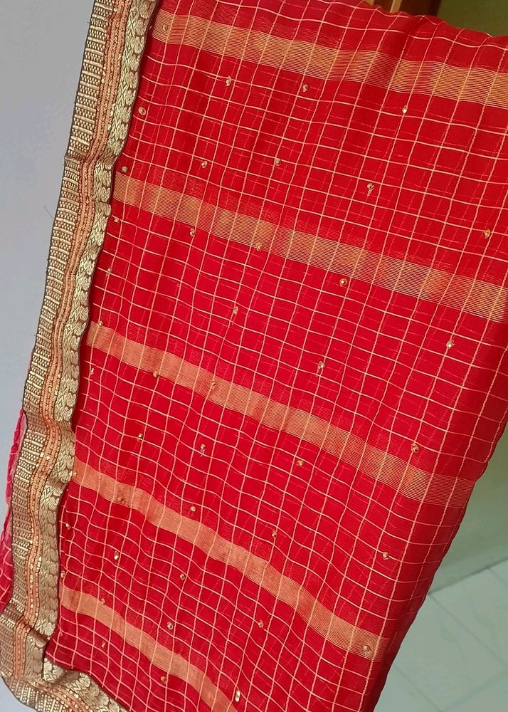 Saree Red Colour