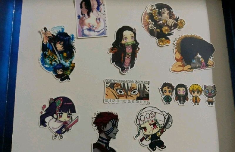 Demon Slayer Stickers  Set Of 10