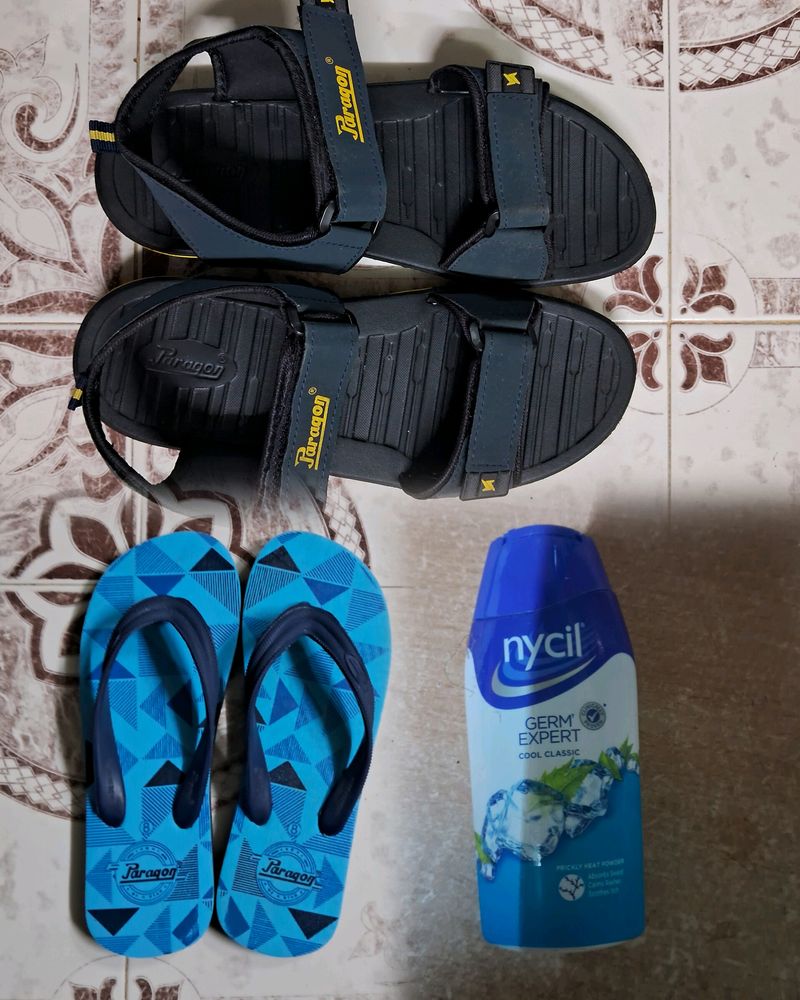 Flip-Flop & Sandals + Free Powder.