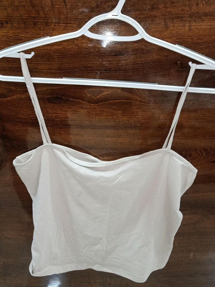 H&M Greige Cami Top Women