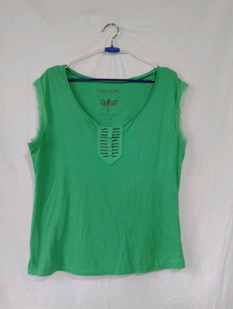 Green Top For Summers