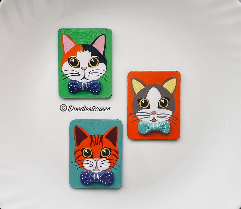 Cute cats fridge Magnet