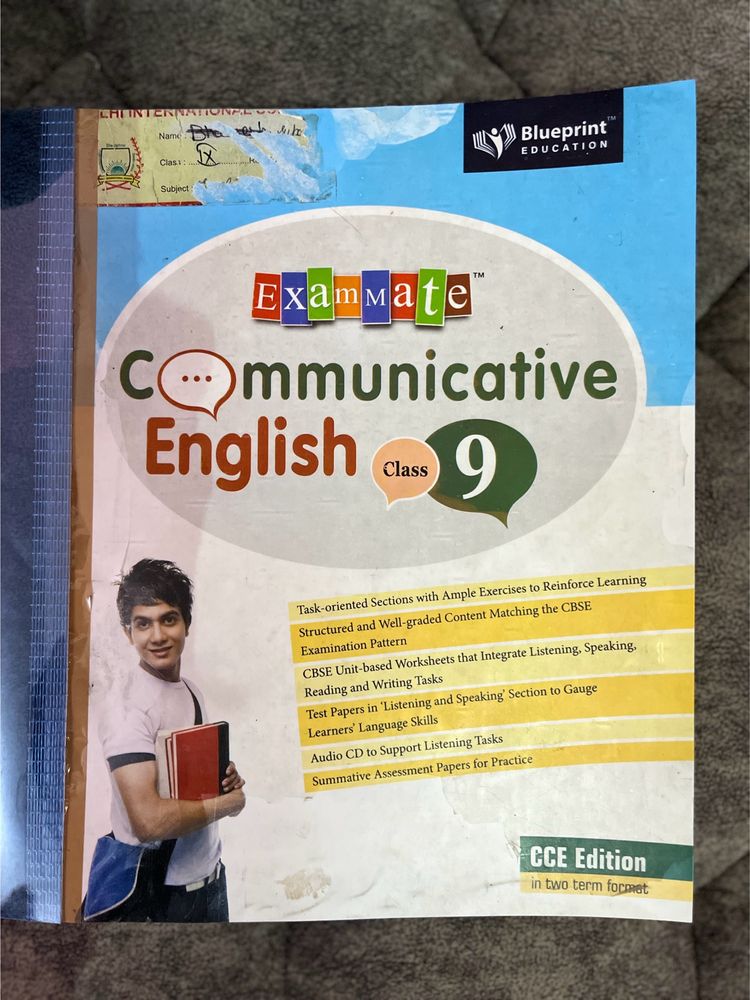 Communicative English Class-9 book