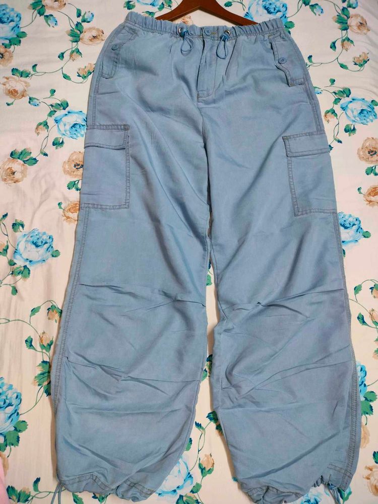 Jeans Parachute Pant