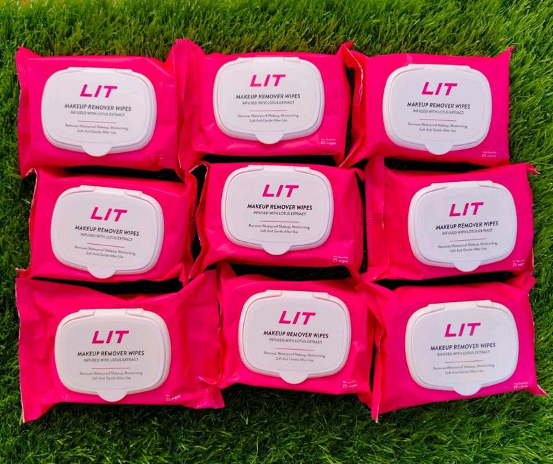 Myglamm Lit Makeup Remover Wipes