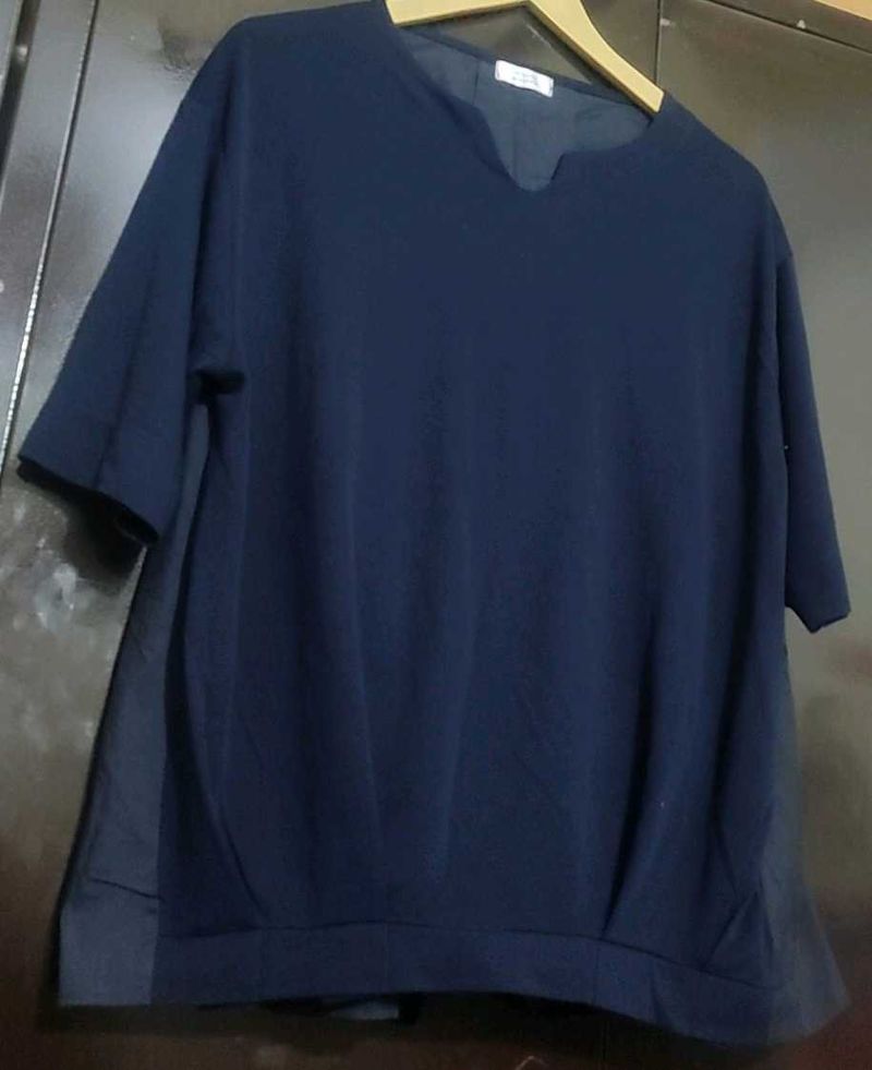 Navy Blue Top For Girl Or Woman 40 Bust