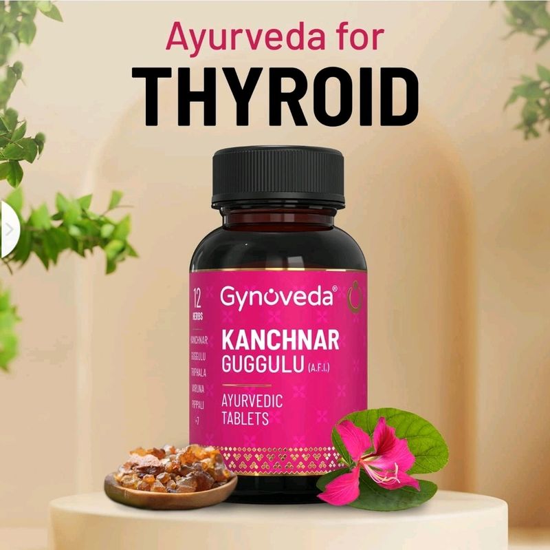 Gynoveda Kanchnar Guggulu Ayurvedic Formula