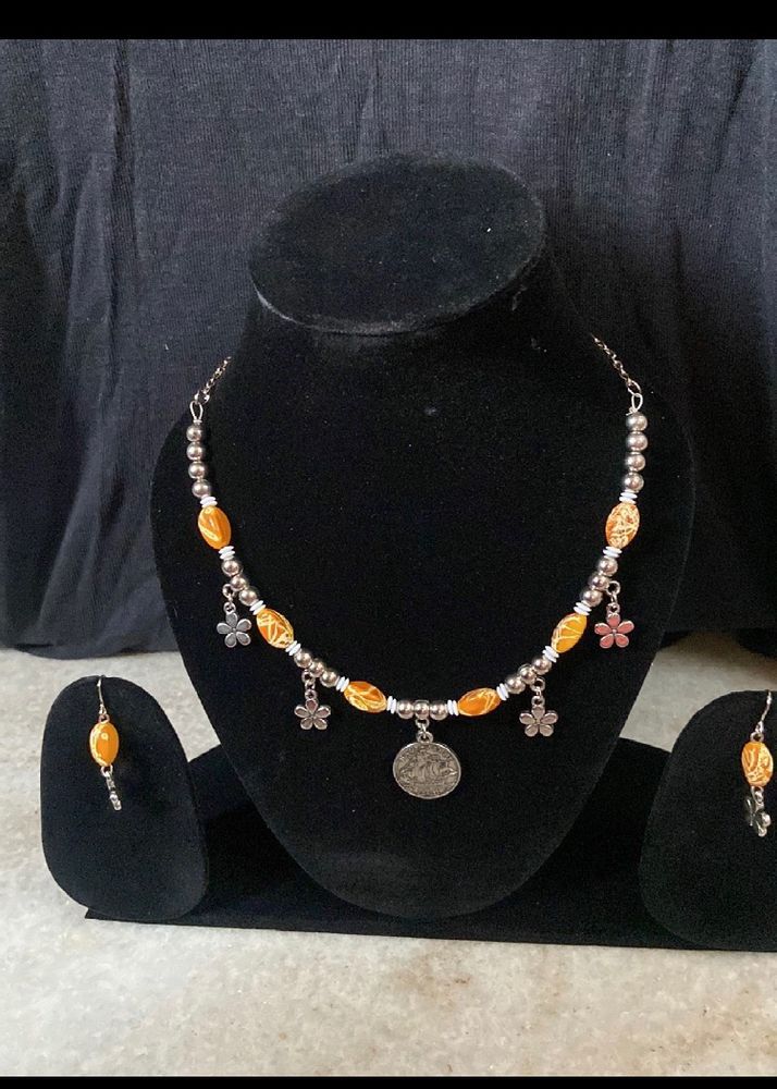 Yellow Jewellery Set