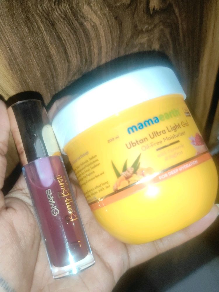 Moisturizer Nd Lip gloss