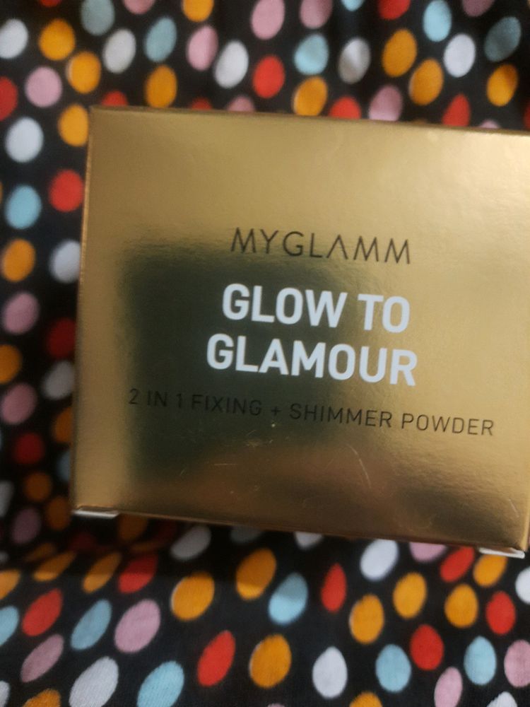 Myglamm 2 In 1 Shimmer And Fixing Powder