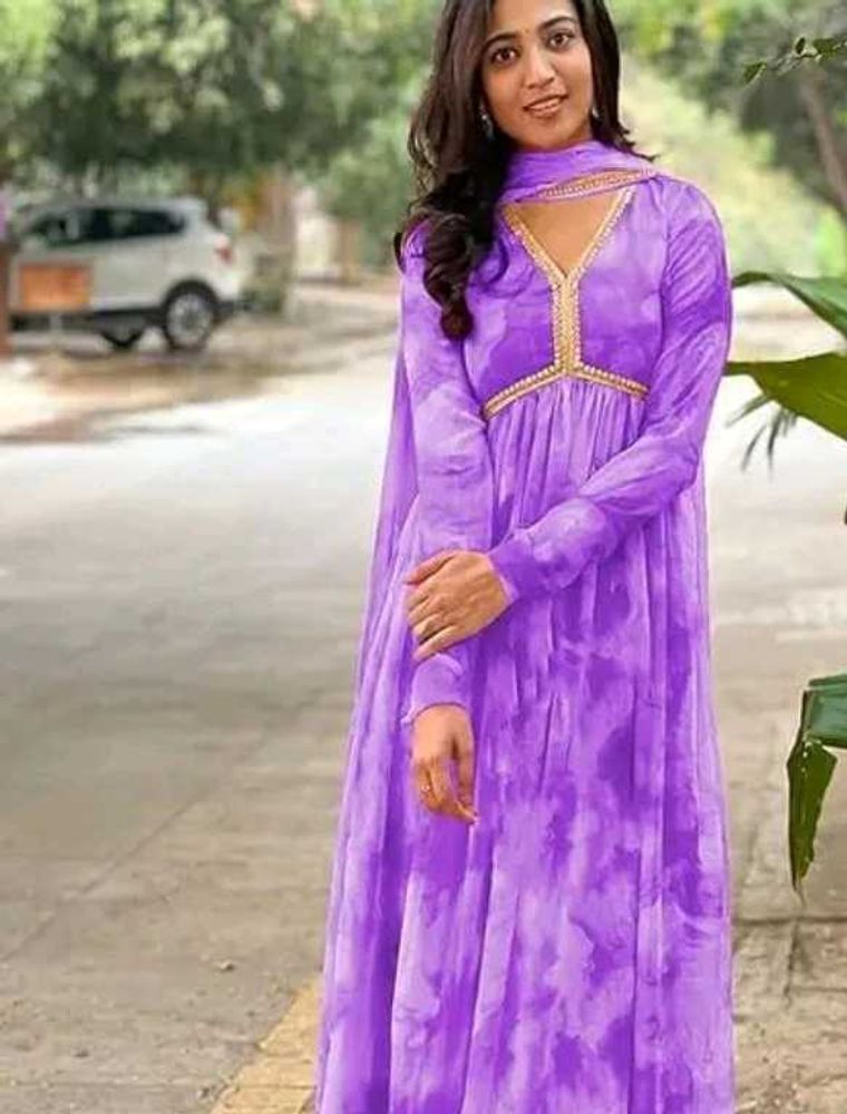 Anarkali Kurta Vth Dupata