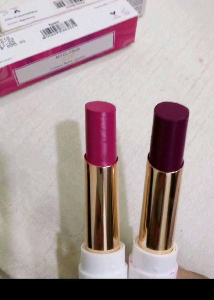 2 Lit Creamy Matte Lipsticks