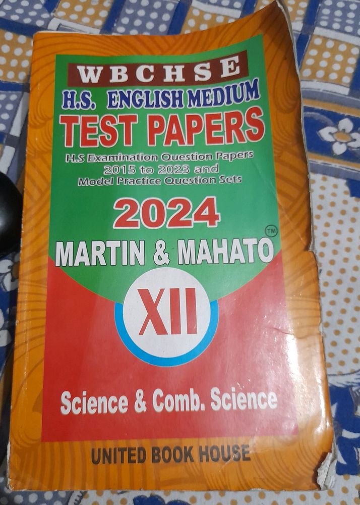WBCHSE Test Papers 2024 MARTIN & MAHATO Science