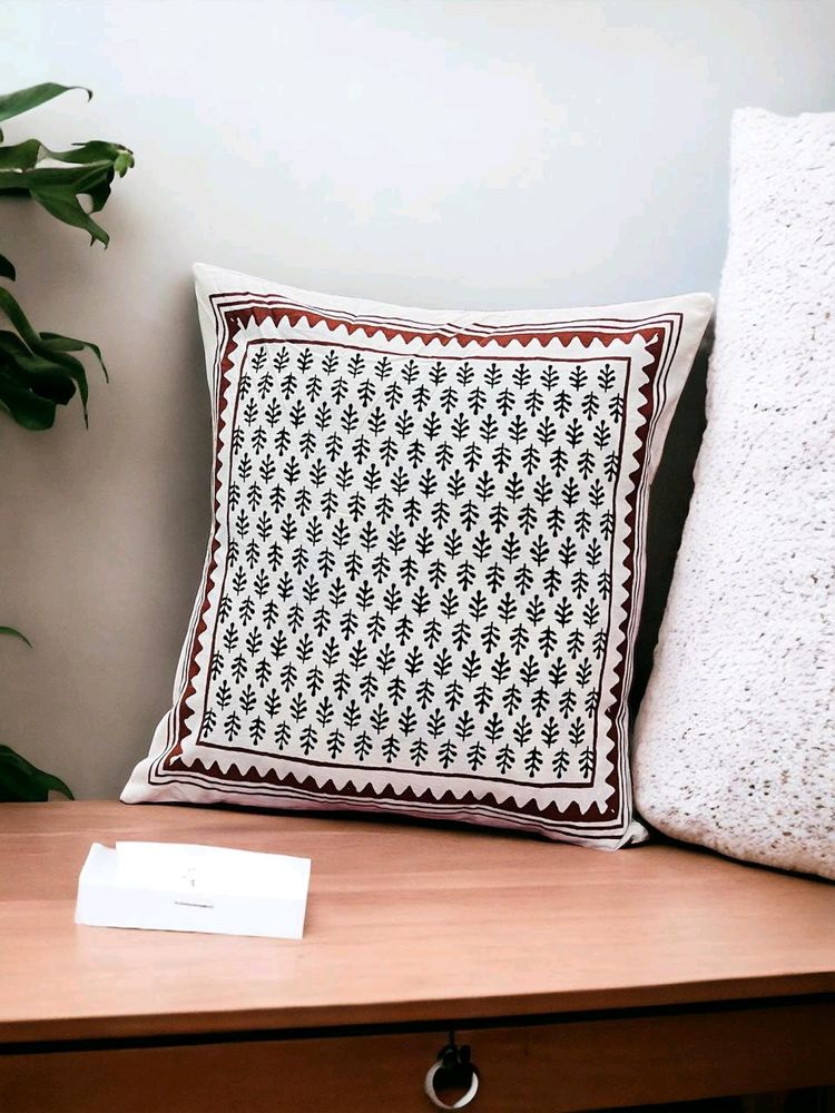 Jaipuri Printer Cushion Cover