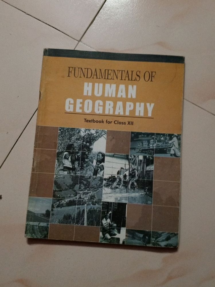 NCERT Class 12th Geography Book Fundamentals Of Hu