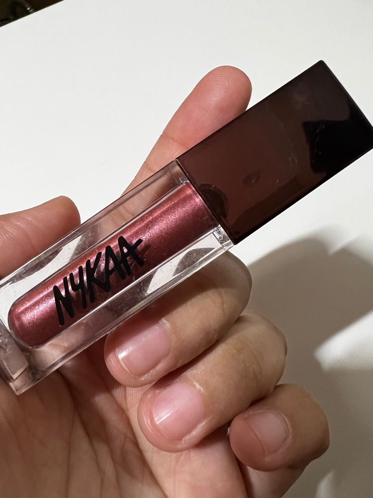 Nykaa Matte to Last! Mini Metallic Liquid Lipstick and Eyeshadow - I Like It